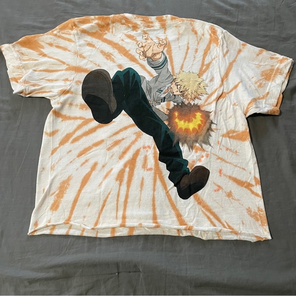 Hot Topic tie dye Bakugo t-shirt sz xs - Picture 2 of 6